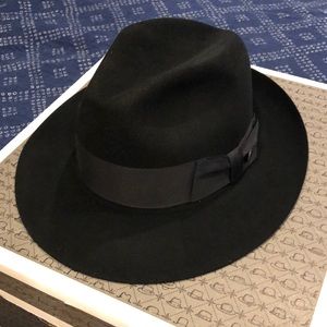 Stetson Fedora black 6 7/8 R